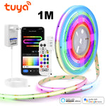 ruban led multicolore moderne 12v wifi contrôlable télécommande application mobile