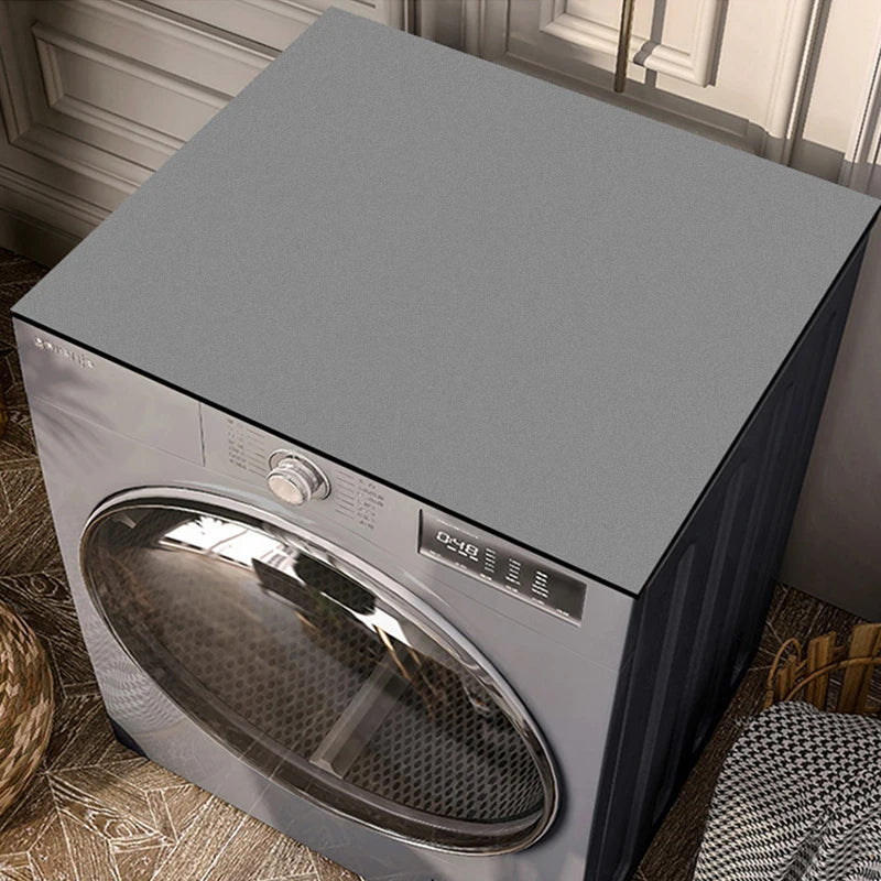 couvre laveuse gris moderne protection anti poussière absorbante 40cm 30cm
