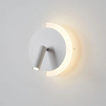 lampes murales modernes fixées mur rouge orangé vert noir blanc led