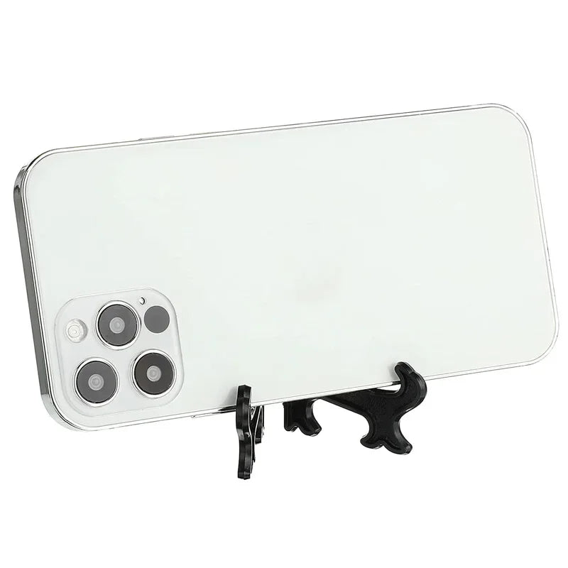 support d'affichage noir clips moderne rangement photo vaisselle transparent 5cm 7.5cm 10cm