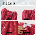 serviettes bain portables ensemble pièces élastique ruban décoratif ajustable moderne bleu marron rose halloween