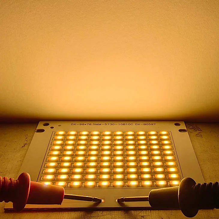 plaques led 50w blanc chaud neutre froide 5730 diodes industrielle floodlight projecteur