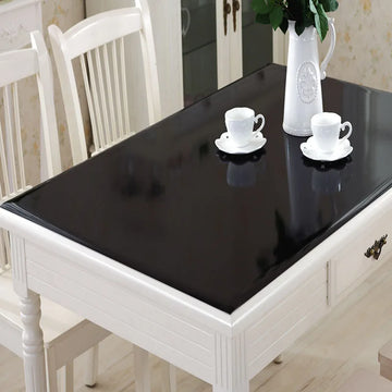 film protection meuble noir mat autocollant adhésif surface table cuisine salon maison
