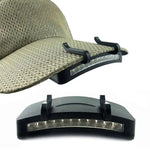 lampe frontale led noir utilitaire camping pêche chasse chapeau clips extérieure portableOutdoor