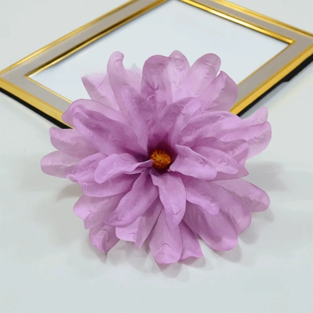 fleurs artificielles rouge bleu beige blanc orange rose violet modernes décoration intérieure boîte 15cm