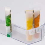 porte bouteilles adhésifs transparents modernes boîte rangement cuisine imperméable pvc