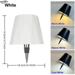lampe table moderne rechargeable led tactile noir mat chambre coucher