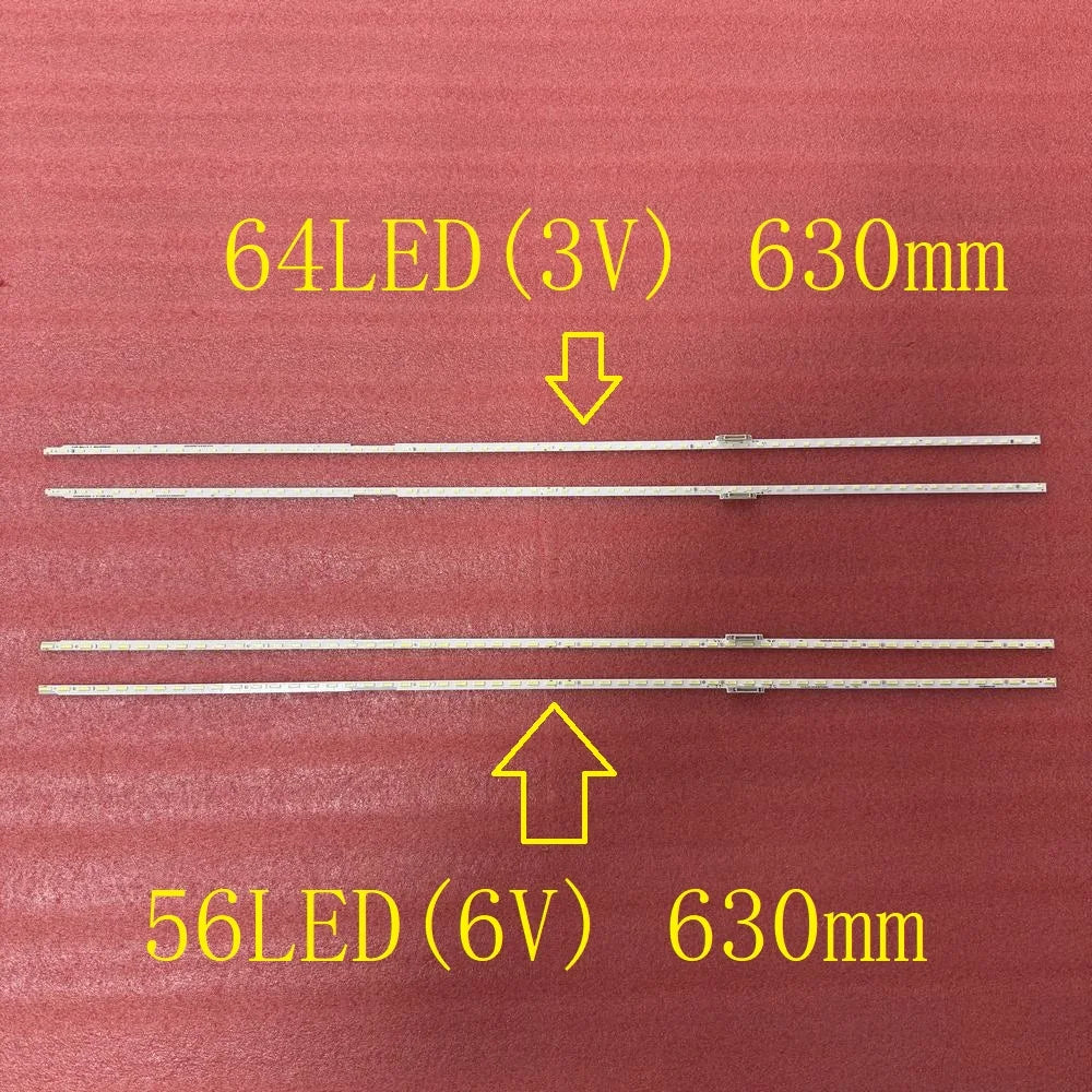 ruban led blanc ligne droite moderne 630mm 56led 6v 180jours garantie certifications ul rohs