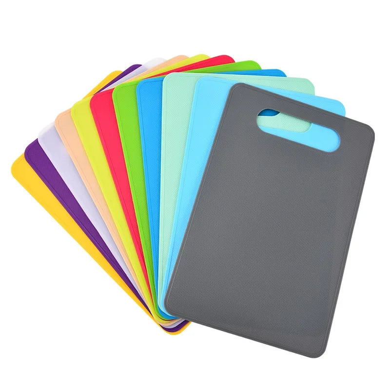planches découpe plastique rectangle respectueux environnement couleurs multiples texture micro structurée moderne poignée intégrée