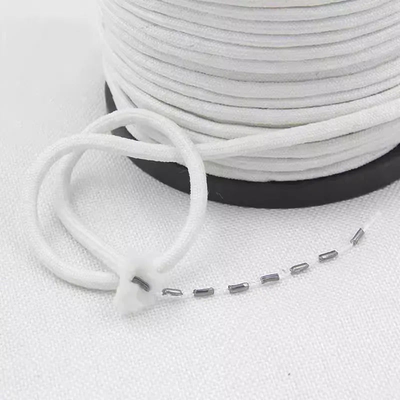 cordelette blanche opaques eyelets accessoire rideau DIY moderne 25 pièces 12g 17g