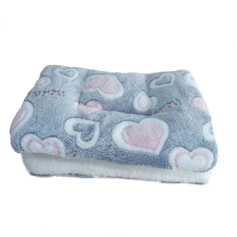coussin lit chien chat doux flanelle confortable motifs animaux colorés