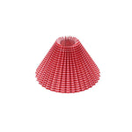 abat jour plissé moderne blanc rose vert pliable opaque salon chambre