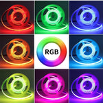 Ruban led flexible rgb haute luminosité 840 leds 24v adhésif moderne decoration maison