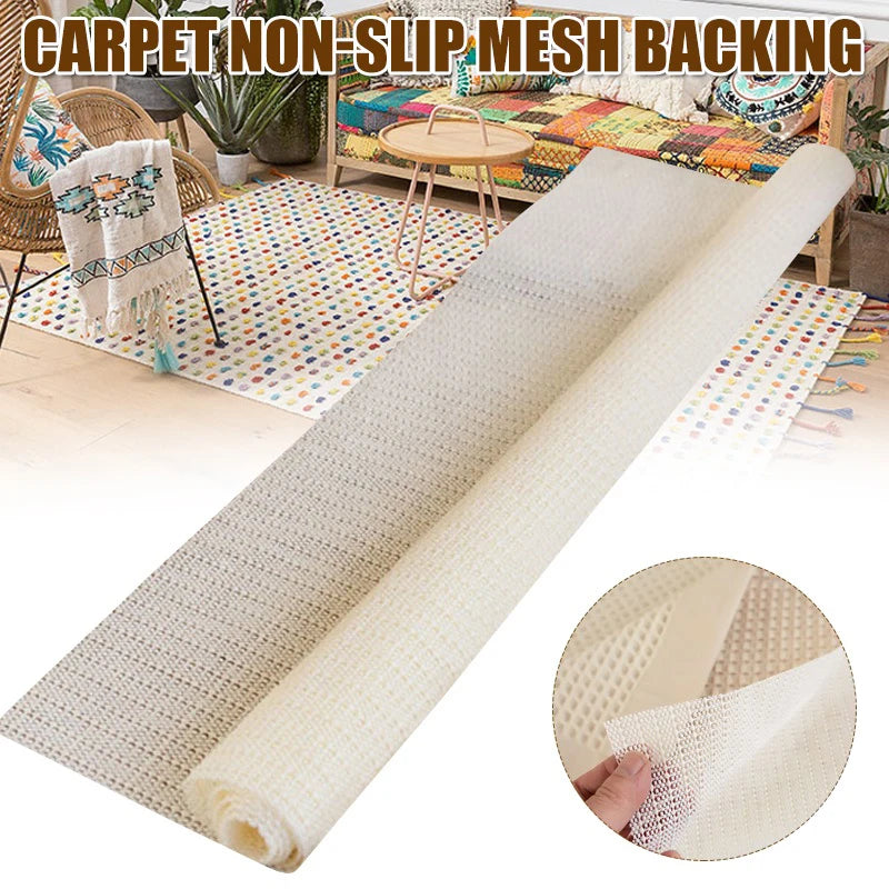 tapis anti dérapant maille fine moderne facile nettoyer beige clair salle bain respectueux environnement