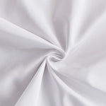 nappe blanche polyester texturée bordure dentelée réutilisable machine moderne extérieur mariage restaurant fête cuisine