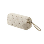 Sac main rose clair noir beige bordeaux quilted moderne élégant poignée amovible réutilisable polyester