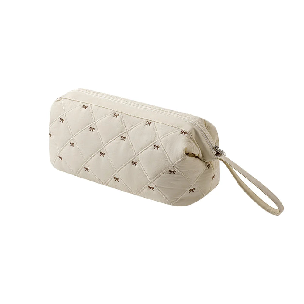 Sac main rose clair noir beige bordeaux quilted moderne élégant poignée amovible réutilisable polyester