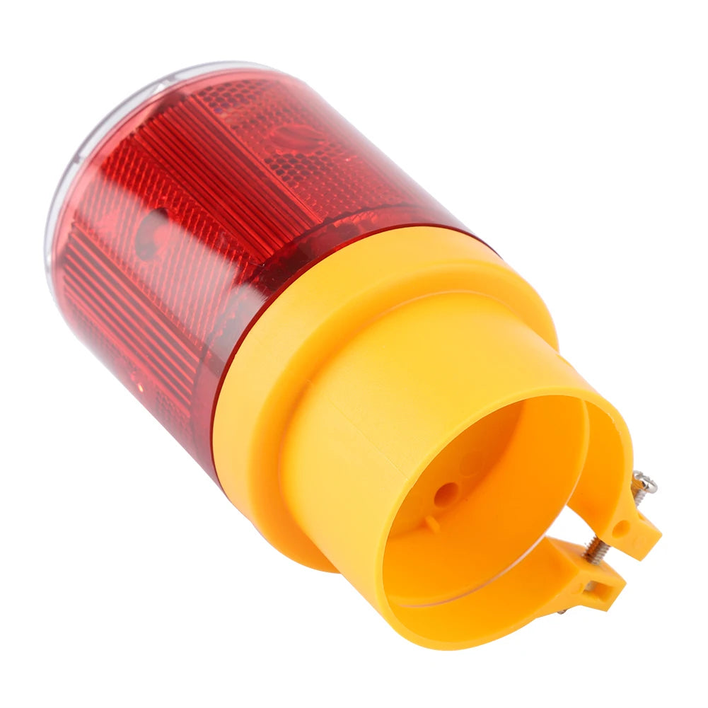 lampe signalisation led rouge jaune transparente ip65 moderne vis fixation