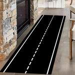 tapis sol motif route couleur noire blanche rouge jaune bleue moderne entrée chambre prièreextérieur