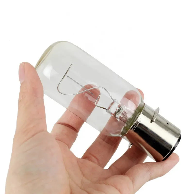 ampoule transparente classique 24v 220v e27 p28s incandescente 65w bayonet base éclairage navigation thuyền