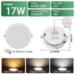 Spot LED Blanc Noir 75mm 90mm 120° 38° 90° interrupteur CCT moderne