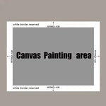 décoration murale moderne impression toile abstraite plante arche vases ceramique minimaliste