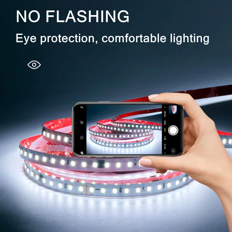 ruban led blanc 24v smd flexible effet eau courante décoration intérieure moderne