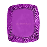 housse lit bébé polyester fibre bambou blanc violet vert rose bleu marine marron jaune