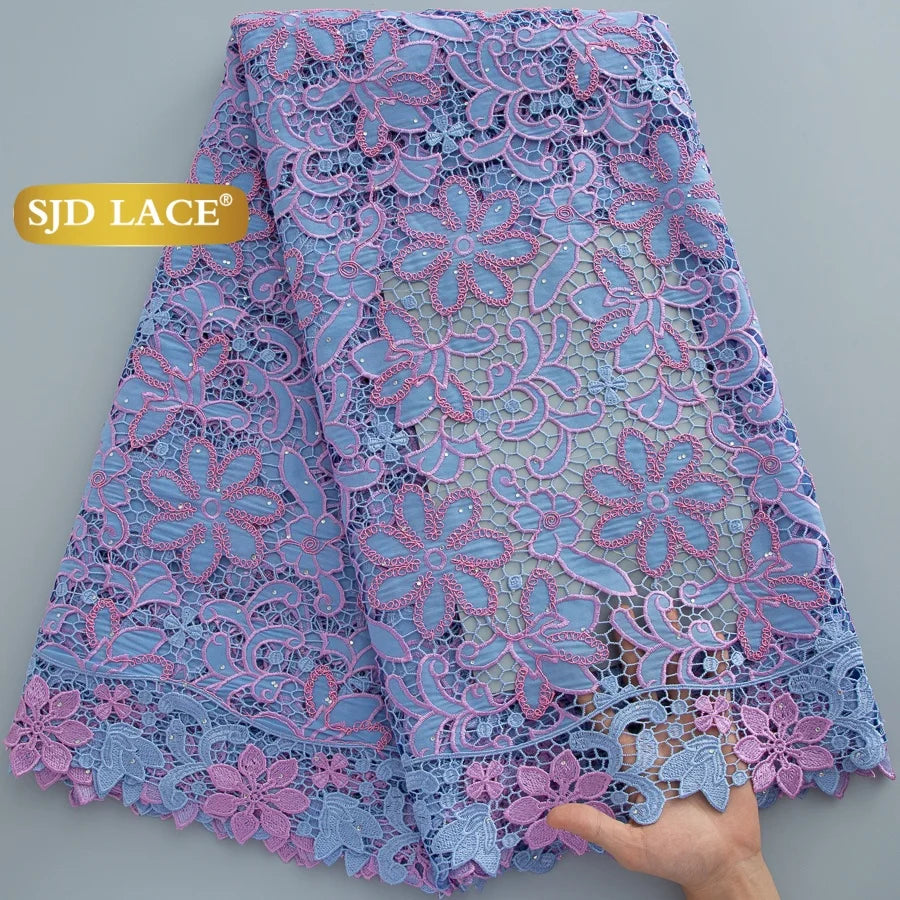 dentelle fine brodée violet rose noir vert traditionnelle élégante mariage fête
