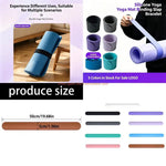 tapis yoga bleu noir gris violet moderne bracelet silicone durable