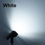 spot solaire led extérieur moderne noir ip65 modes éclairage piquet abs