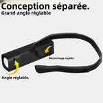 lampe frontale led rechargeable clip portable étanche modes 10w léger moderne