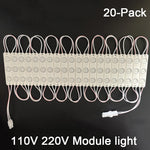 modules led blanc rouge bleu ip65 étanches adhésifs industriels 120° lumineux