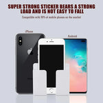support téléphone portable blanc moderne adhésif rack stockage pratique suppléments