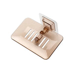 porte savon mural transparent adhésif moderne vert marron noir blanc