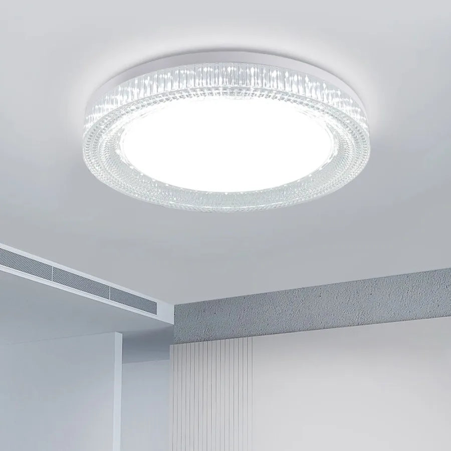 lampe led blanc imitation diamant cristal minimaliste chambre balcon couloir 3000k 6000k