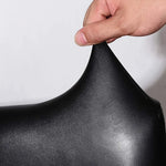 table massage gris noir brillante moderne coussin massage facile nettoyer