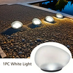 lampe solaire jardin blanc translucide moderne led haute luminosité ip65 abs autonomie