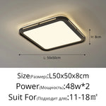 plafonnier led moderne blanc doré noir éclairage chambre salon télécommande minimaliste