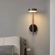 Applique murale LED réglable 8W noir ou or pour chambre, salon et bureau - Éclairage moderne