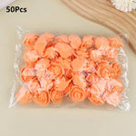 décoration intérieure artificielle roses multicolores maison événements DIY