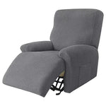 Housse fauteuil gris tissu motifs adhésif moderne poche lavage machine Jacquard