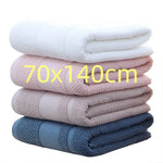 serviette bain coton blanc rose bleu marine action grâces texture tissée absorbante lavage machine