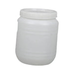 bac rangement plastique blanc imperméable 10l 15l stockage nourriture outils industriel utilitaire extérieurintérieur