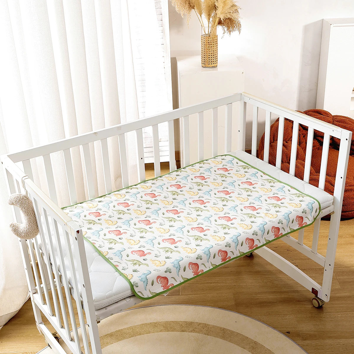 coussinets anti urine imperméables lavables tapis d'urine protection lit enfant ans imprimé animaux motifs