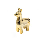 statuettes animales or poli décoration intérieure moderne ornements nordiques animalier chambre artisanat céramique