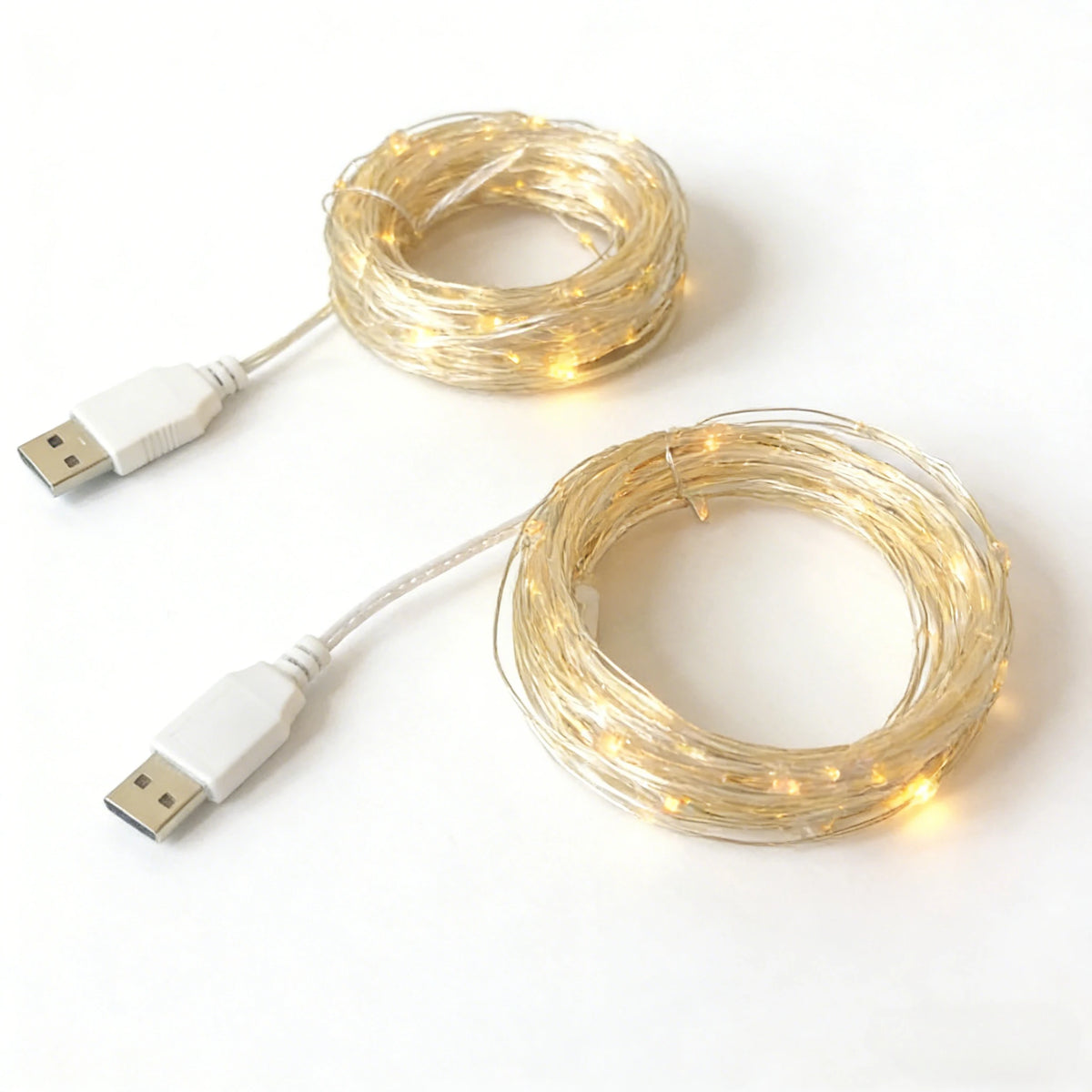 guirlande lumineuse led 20m fil cuivre blanc chaud moderne décoration extérieure fêtes noël mariage