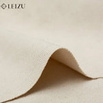toile coton beige clair résistante 137 157cm classique tissage dense matériaux bricolage