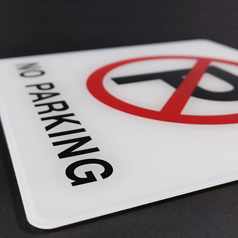 signalisation murale adhésive symbole interdiction cigarette parking caméra personne déchets no smoking