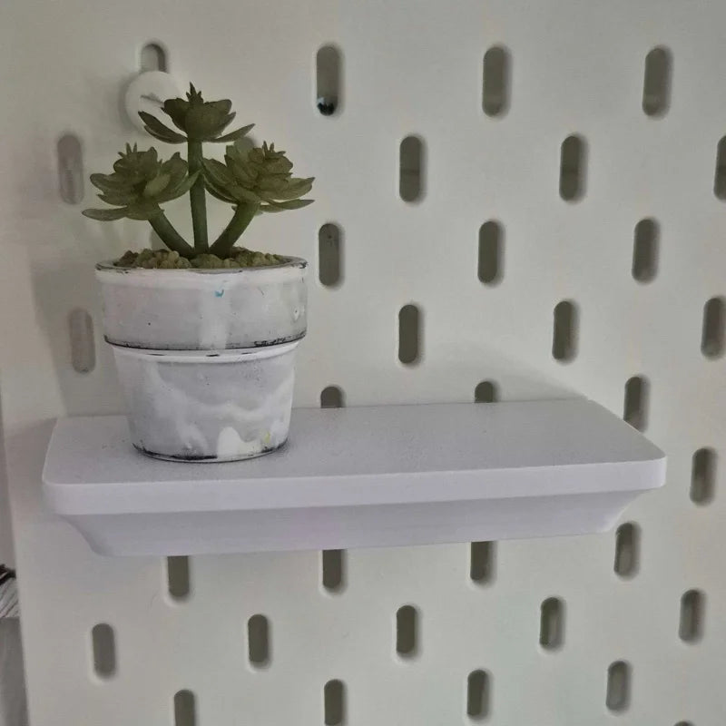 organisateur petite taille fixe mur étagère flottante tiroir modulaire noir blanc contemporain